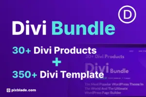 DIVI ULTIMATE BUNDLE 30+ Product & 350+ Template