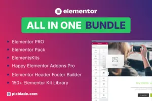 Elementor Pro All in One Plus 150+ Kit Library